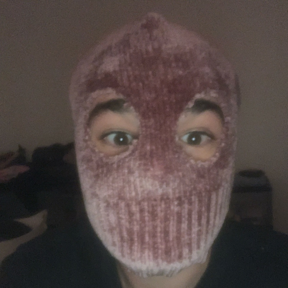 It’s a ski mask